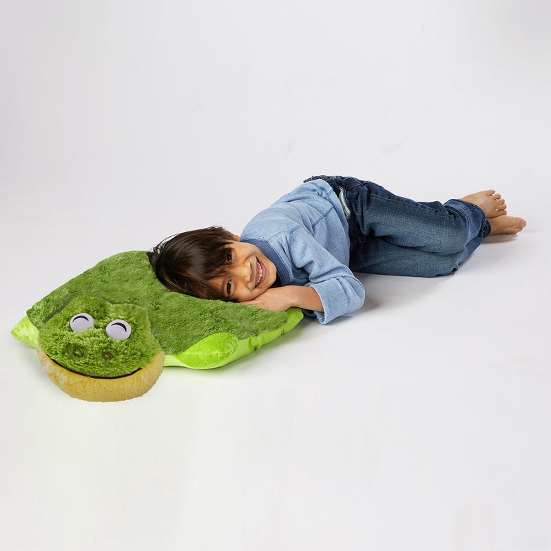 Pillow Pets Friendly Frog 18"" Stuffed Animal Plush Toy, Green - Image 3